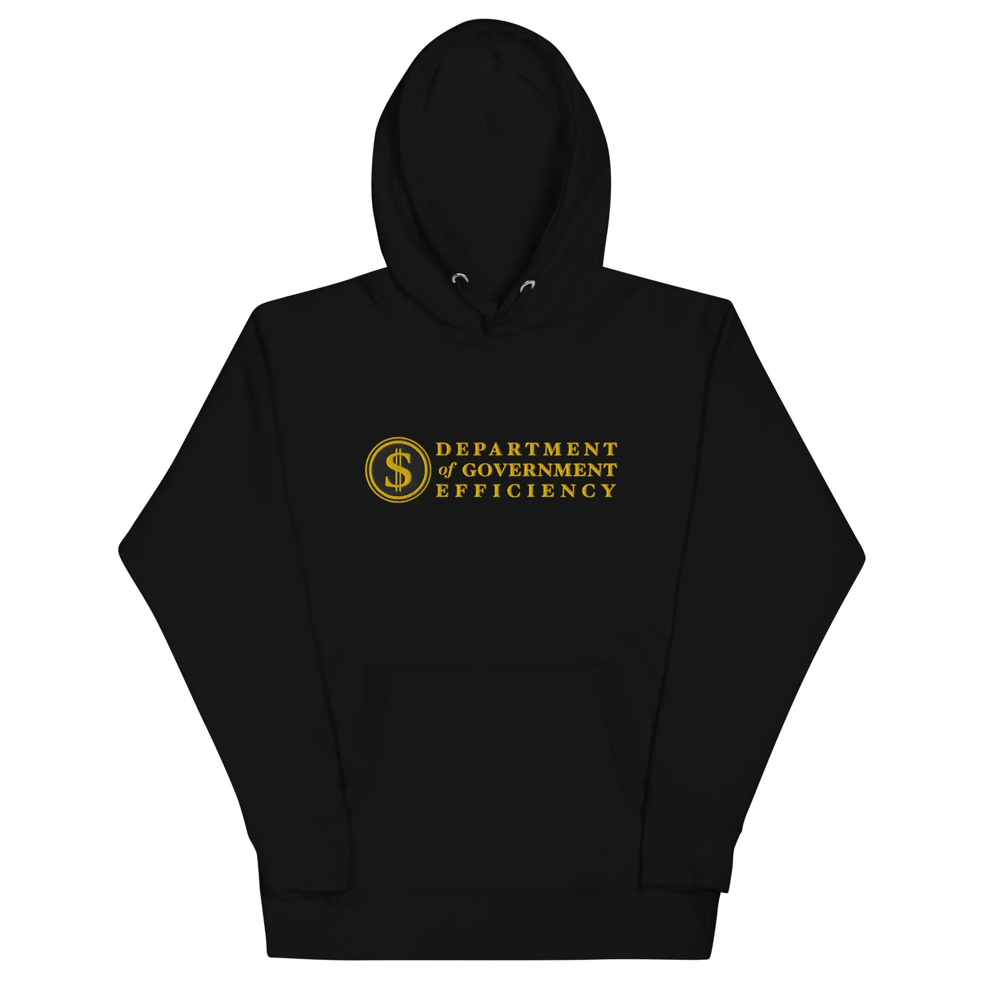 D.O.G.E. Embroidered Premium Hoodie