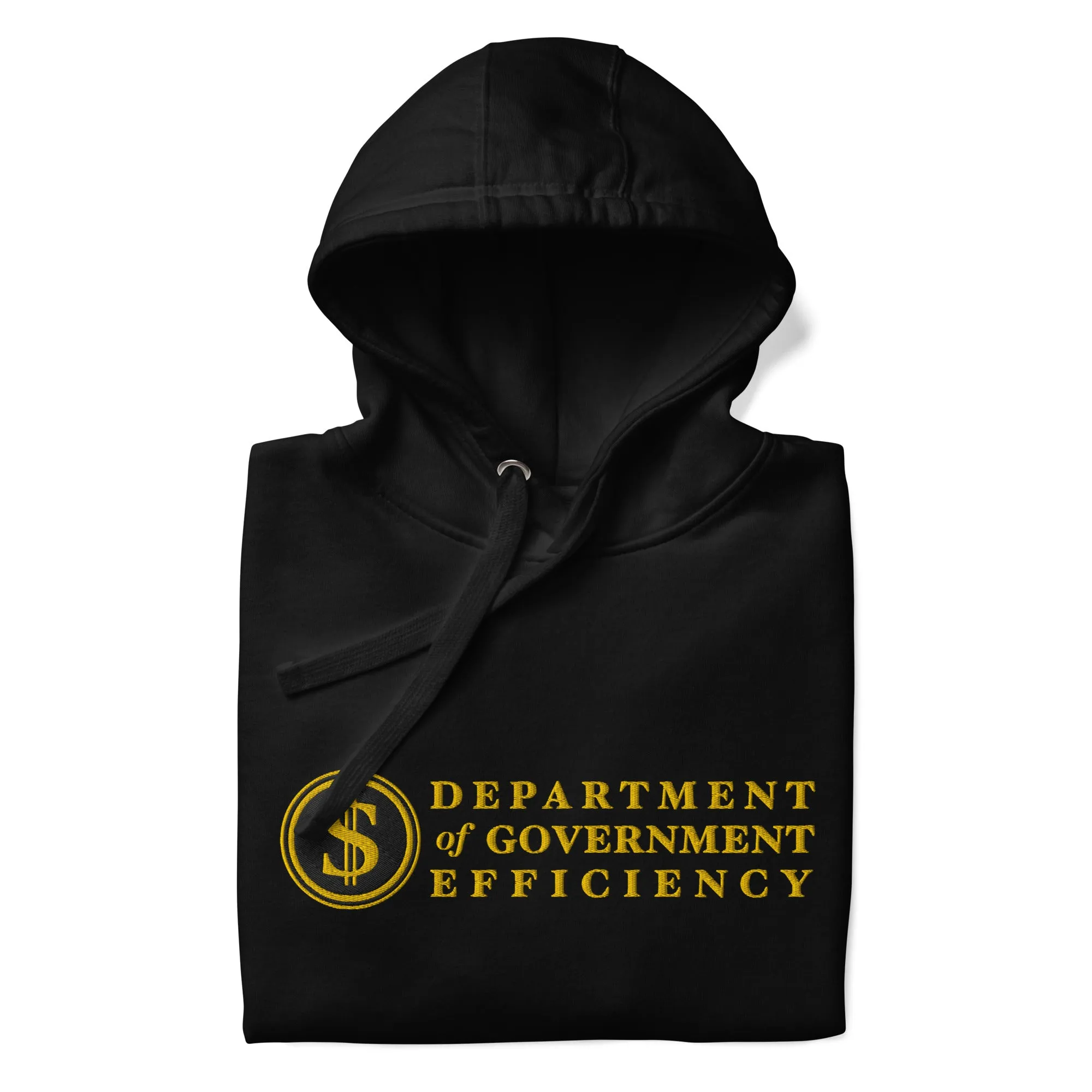 D.O.G.E. Embroidered Premium Hoodie