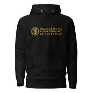 D.O.G.E. Embroidered Premium Hoodie