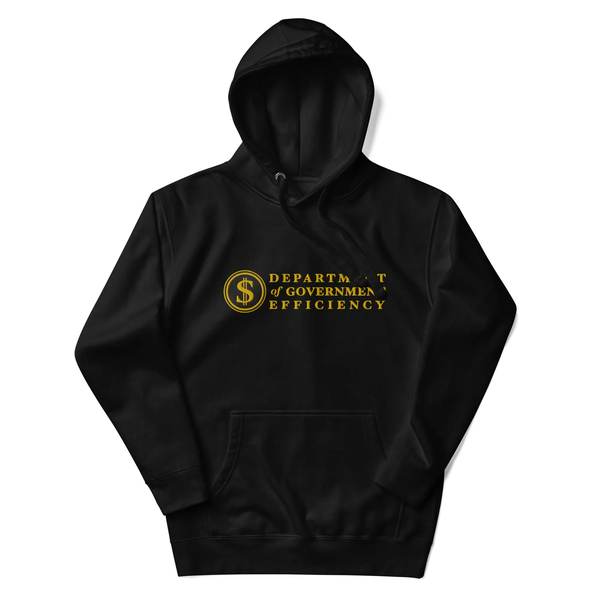 D.O.G.E. Embroidered Premium Hoodie