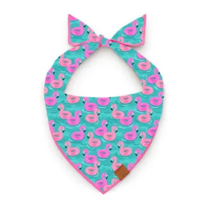 Float-mingo Summer Dog Bandana Medium