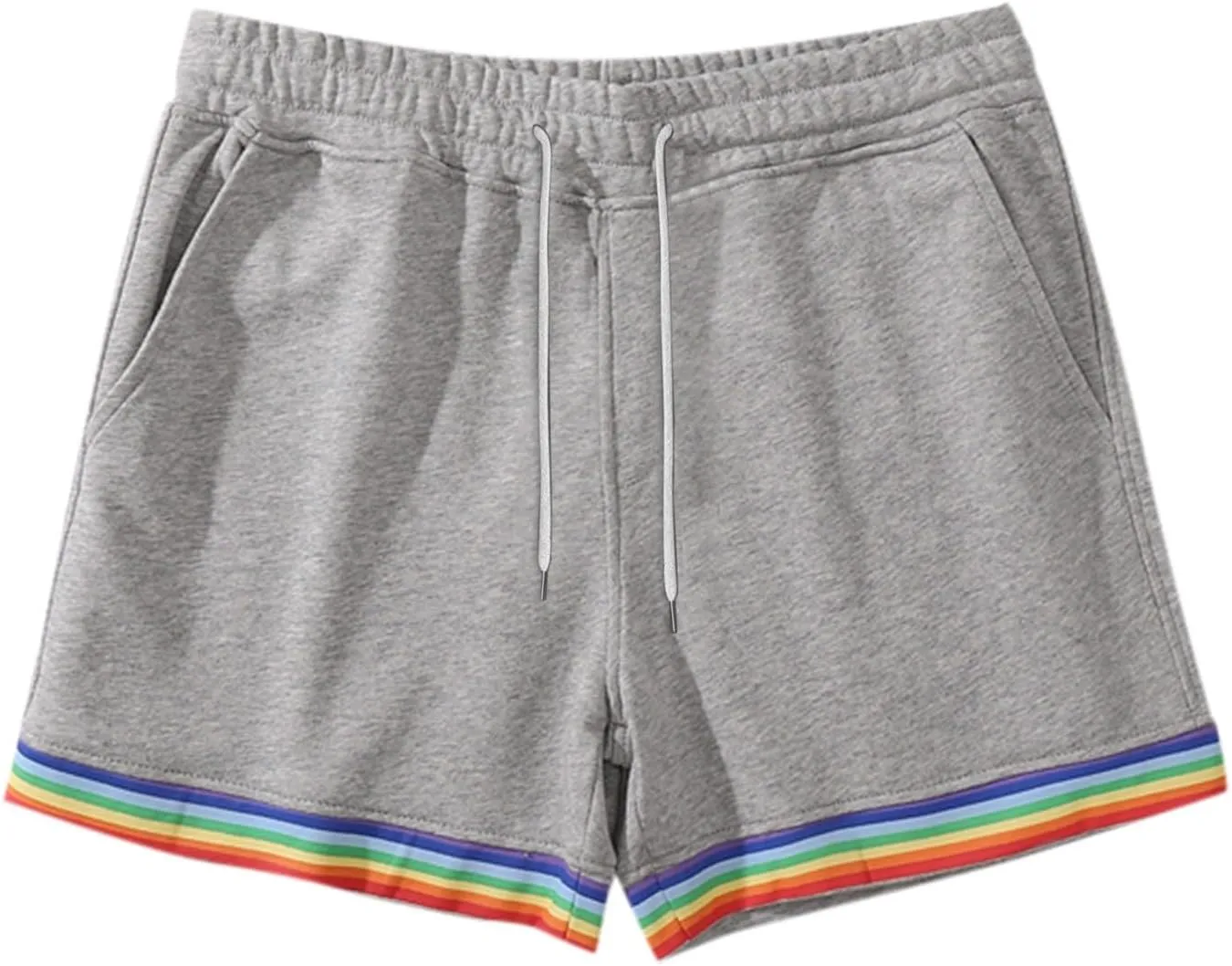 Gym Shorts for Men Slim-Fit Elastic Beach Shorts Gym Basketball Lightweight Classic Regular Activewear Pants