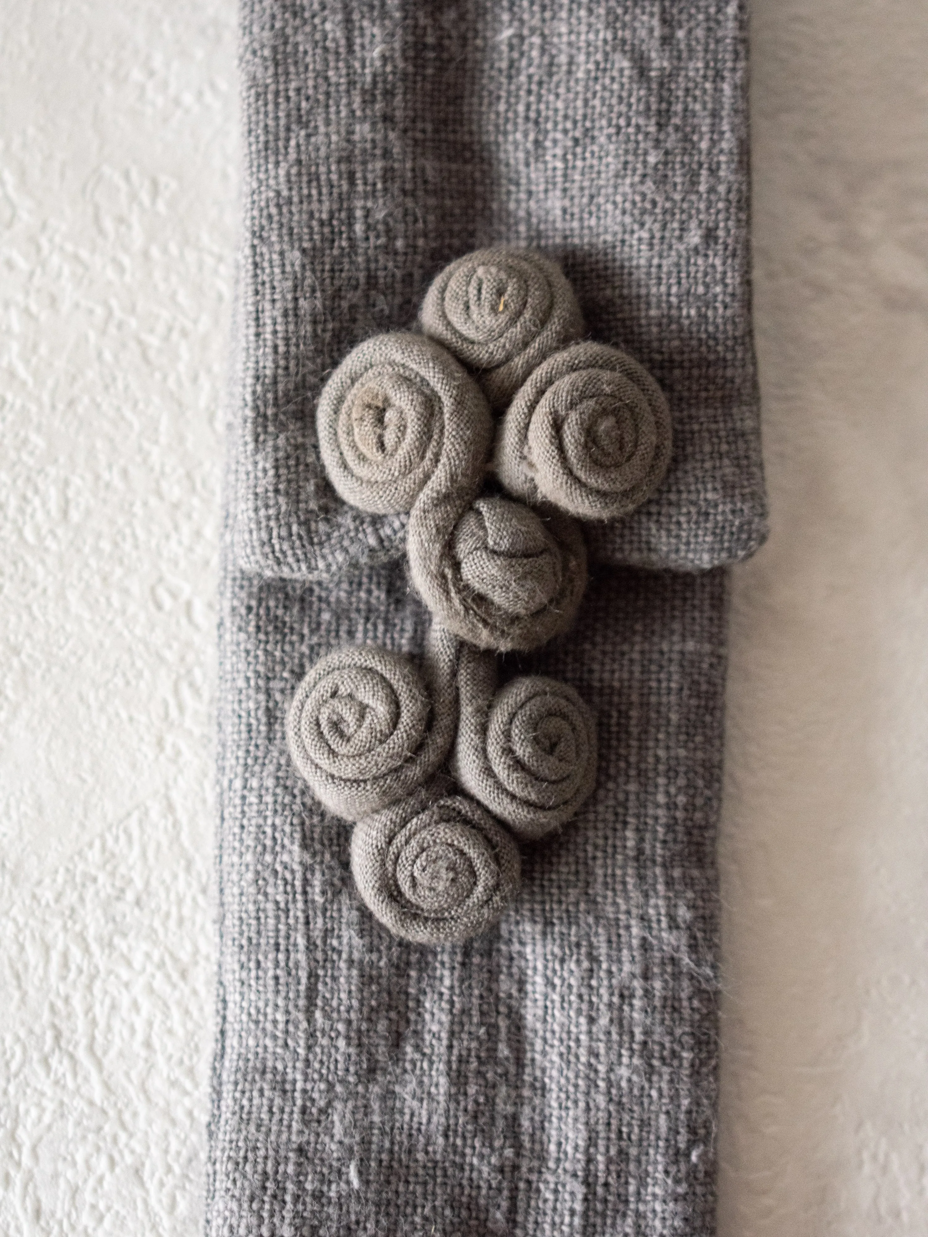 Linen Folding Fan Bag