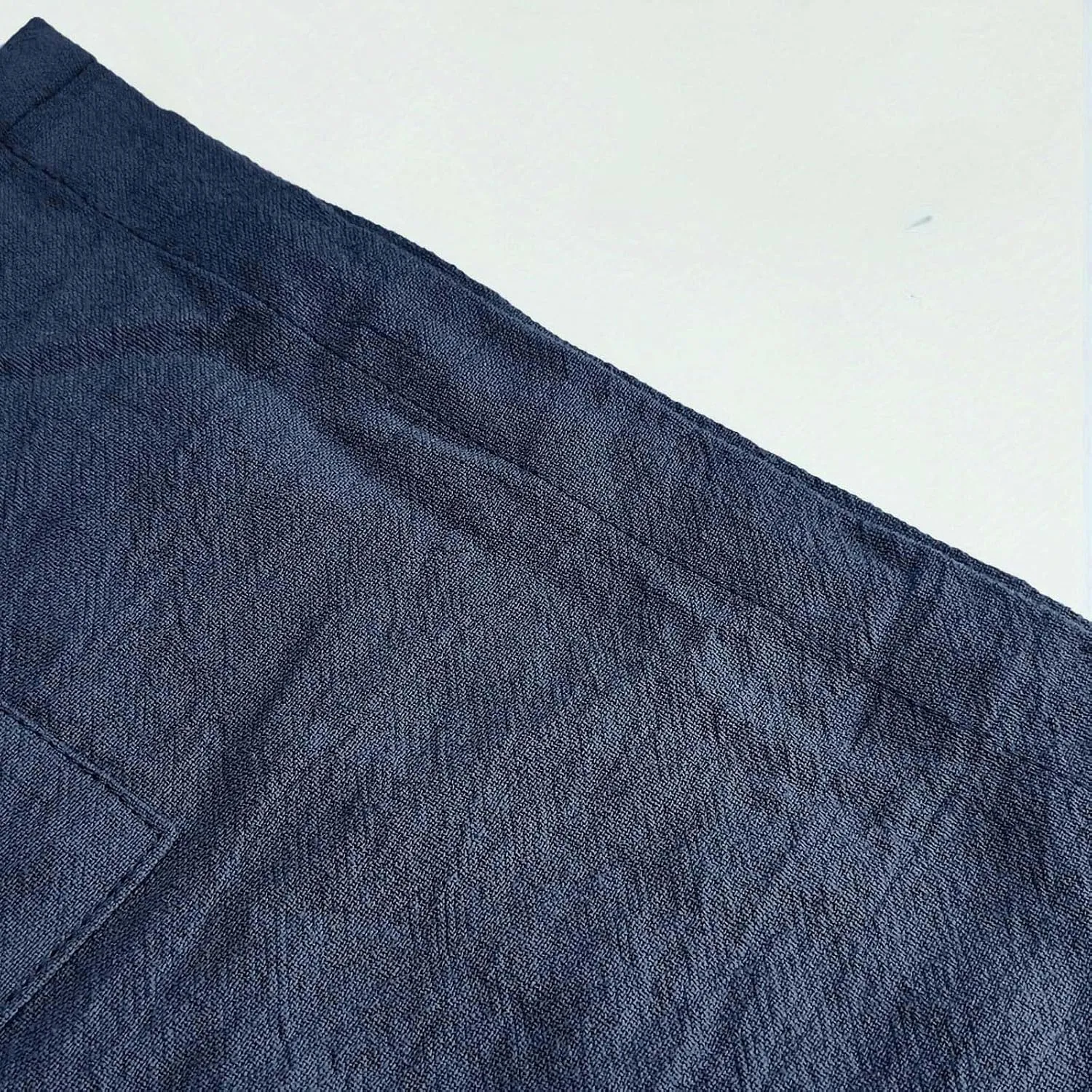 Muscularfit Mens Cotton Linen Shorts Casual Fashion Solid Drawstring Elastic Waist Shorts Summer Outdoor Vacation Beach Pants