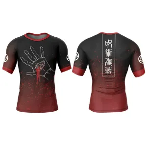 "SHADOW SHURGE" - Sukuna - Jujutsu Kaisen - Anime Gym Compression Fit T-Shirt