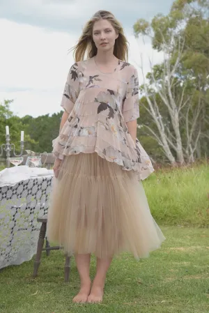 Spin Up Girl Skirt - Latte