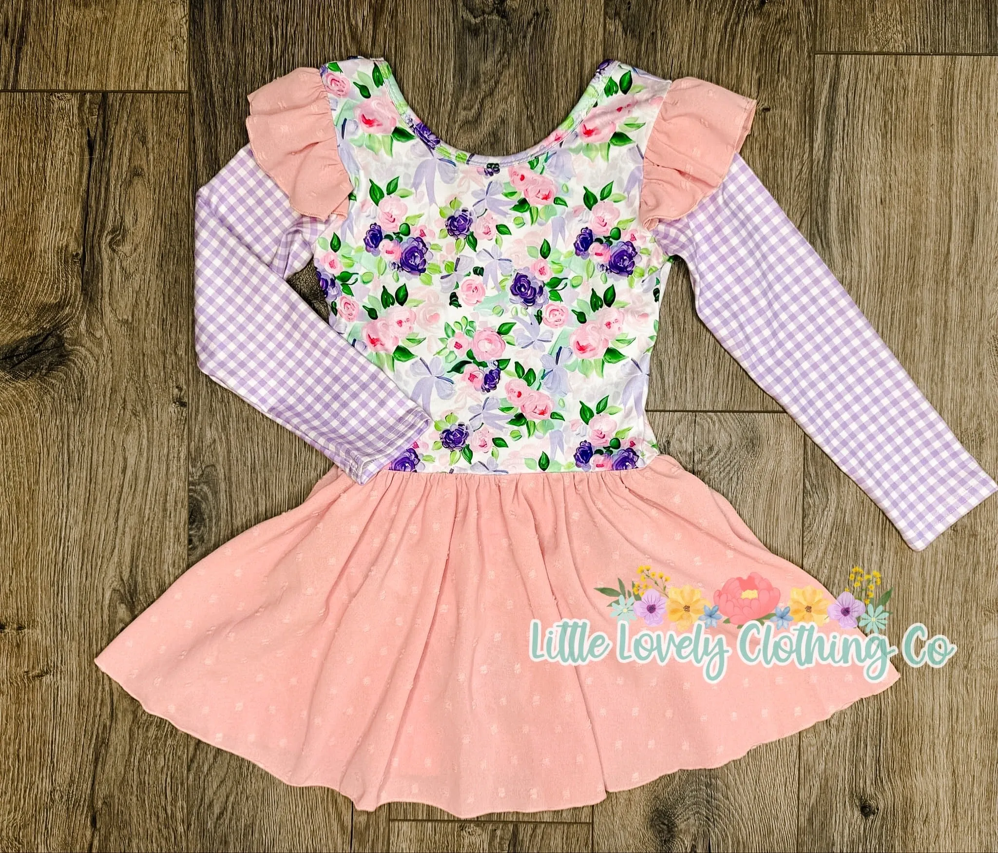 Swiss Dot & Floral Leos
